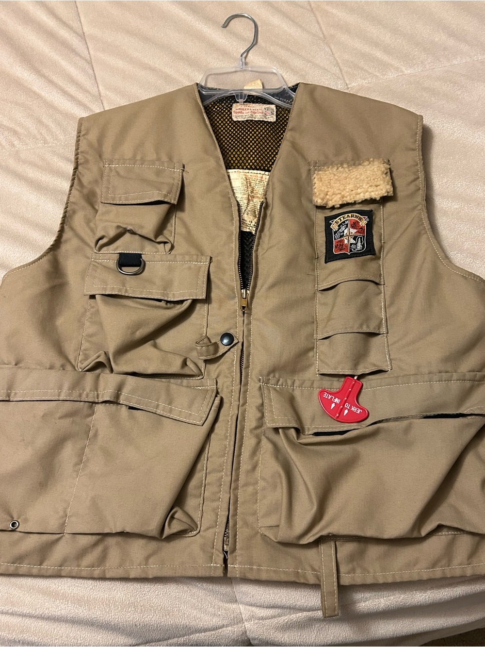 Vintage Stern’s Inflatable Angler’s Vest